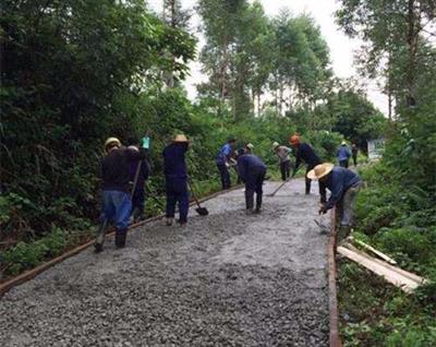 山東泉興水泥有限公司綠色礦山道路修復(fù)工程